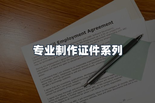 专业制作证件系列